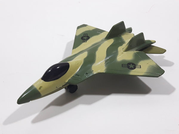 Fighter Jet Airplane Camouflage Die Cast Toy Car Vehicle