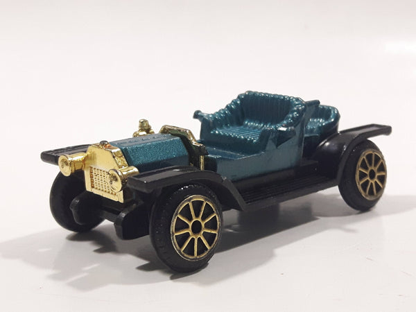 Vintage Reader's Digest High Speed Corgi Reo Teal Blue No. 212 Classic Die Cast Toy Antique Car Vehicle