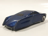 1999 McDonald's Hot Wheels Lead Sled Blue Die Cast Toy Car Vehicle