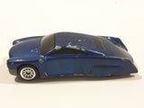 1999 McDonald's Hot Wheels Lead Sled Blue Die Cast Toy Car Vehicle