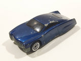 1999 McDonald's Hot Wheels Lead Sled Blue Die Cast Toy Car Vehicle