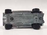 Vintage 1977 Hot Wheels Super Chromes Neet Streeter Chrome Painted Black Die Cast Toy Car Vehicle Red Lines - Missing Motor