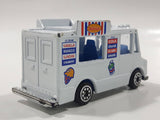 Unknown Brand Delicious Food Truck White Die Cast Toy Car Vehicle