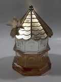 Vintage 1974 Avon Dovecote Field Flowers Dove Themed Cologne Glass Perfume Bottle