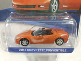 Greenlight Collectibles Limited Edition 2012 Corvette Convertible Orange 1:64 Scale Die Cast Toy Car Vehicle New in Package