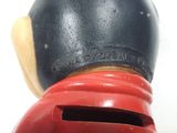 Vintage Walt Disney Productions Mickey Mouse 8" Cartoon Character Hard Vinyl Coin Bank