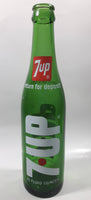 Vintage 7up Money Back Bottle 10 Fluid Ounces Green Glass Bottle 3589 - 17