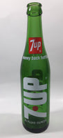 Vintage 7up Money Back Bottle 10 Fluid Ounces Green Glass Bottle 3589 - 16