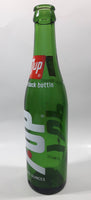 Vintage 7up Money Back Bottle 10 Fluid Ounces Green Glass Bottle 3589 - 16
