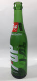 Vintage 7up Money Back Bottle 10 Fluid Ounces Green Glass Bottle 3589 - 16