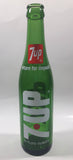 Vintage 7up Money Back Bottle 10 Fluid Ounces Green Glass Bottle 3589 - 2