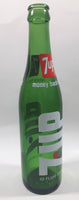 Vintage 7up Money Back Bottle 10 Fluid Ounces Green Glass Bottle 3589 - 2