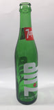 Vintage 7up 10 Fluid Ounces Green Glass Bottle 3589 - 13
