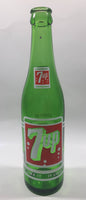 Vintage 7up "You Like It" "It Likes You" Green Glass Soda Pop Bottle - 3