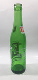 Vintage 7up "You Like It" "It Likes You" Green Glass Soda Pop Bottle - 3