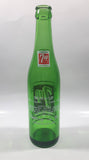 Vintage 7up "You Like It" "It Likes You" Green Glass Soda Pop Bottle - 3