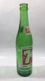 Vintage 7up "You Like It" "It Likes You" Green Glass Soda Pop Bottle - 3
