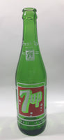 Vintage 7up "Fresh Up" with 7up "You Like It" "It Likes You" Green Glass Soda Pop Bottle 2133 - 2
