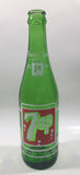 Vintage 7up "Fresh Up" with 7up "You Like It" "It Likes You" Green Glass Soda Pop Bottle 2133 - 2