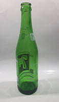 Vintage 7up "Fresh Up" with 7up "You Like It" "It Likes You" Green Glass Soda Pop Bottle 2133 - 2