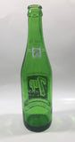 Vintage 7up "Fresh Up" with 7up "You Like It" "It Likes You" Green Glass Soda Pop Bottle 2133 - 2