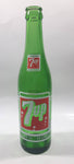 Vintage 7up "You Like It" "It Likes You" Green Glass Soda Pop Bottle - 3589 - 14
