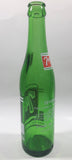 Vintage 7up "You Like It" "It Likes You" Green Glass Soda Pop Bottle - 3589 - 14