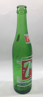 Vintage 7up "You Like It" "It Likes You" Green Glass Soda Pop Bottle - 3589 - 14