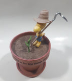 2010 Hallmark Peanuts Gallery "FAITH is for the things that take a while" Woodstock As A Gardener Detailed Resin Ornament