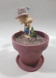 2010 Hallmark Peanuts Gallery "FAITH is for the things that take a while" Woodstock As A Gardener Detailed Resin Ornament