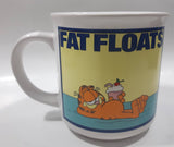 Enesco United Features Syndicate Garfield "Fat Floats" Ceramic Coffee Mug Cup Jim Davis