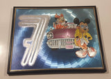 Magic Effects Disney Mickey Mouse and Minnie Mouse "Cool" Pink 1950s Bel Air Classic Car Art Print Picture Cartoon Character Collectible