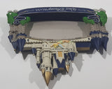 Authentic Original Disney Parks Walt Disney World Tinkerbell on Disney Castle 3D Resin Picture Photo Frame