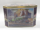 Vintage London Midland & Scottish Railway Company Locomotive Train Themed Tin Metal Container
