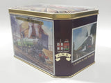 Vintage London Midland & Scottish Railway Company Locomotive Train Themed Tin Metal Container