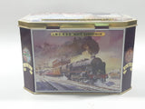 Vintage London Midland & Scottish Railway Company Locomotive Train Themed Tin Metal Container