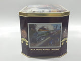 Vintage London Midland & Scottish Railway Company Locomotive Train Themed Tin Metal Container