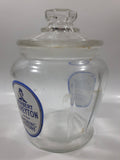 Antique The Tuckett Tobacco Company Herbert Tareyton London Smoking Picture Glass Jar with Lid