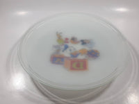 Rare Vintage The Walt Disney Company Disney Babies 10 3/4" Round Glass Ceiling Light Cover - Clip Style