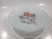 Rare Vintage The Walt Disney Company Disney Babies 10 3/4" Round Glass Ceiling Light Cover - Clip Style