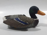 Vintage Very Rare Marshland Collectibles Small Mallard Duck Drake Raised Wing Decoy