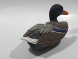 Vintage Very Rare Marshland Collectibles Small Mallard Duck Drake Raised Wing Decoy