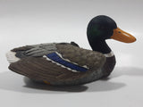 Vintage Very Rare Marshland Collectibles Small Mallard Duck Drake Raised Wing Decoy