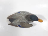 Vintage Very Rare Marshland Collectibles Small Mallard Duck Drake Raised Wing Decoy