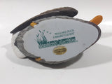 Vintage Very Rare Marshland Collectibles Small Mallard Duck Drake Raised Wing Decoy