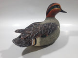 Giftcraft Green Winged Teal Duck 9 1/2" Long Heavy Resin Duck Sculpture