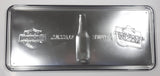 Miller Genuine Draft Beer Genuine Classics Harley Davidson Motor Cycles Black 8" x 18" Embossed Tin Metal Sign