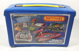 Vintage 1976 Lesney Matchbox 24 Car Carrying Case Blue with Yellow Tray (Only 1 Tray)