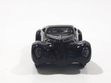2004 Hot Wheels Crooze Ooz Coupe Black with Flames Die Cast Toy Car Vehicle McDonald's Happy Meal 6/8