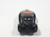 2004 Hot Wheels Crooze Ooz Coupe Black with Flames Die Cast Toy Car Vehicle McDonald's Happy Meal 6/8